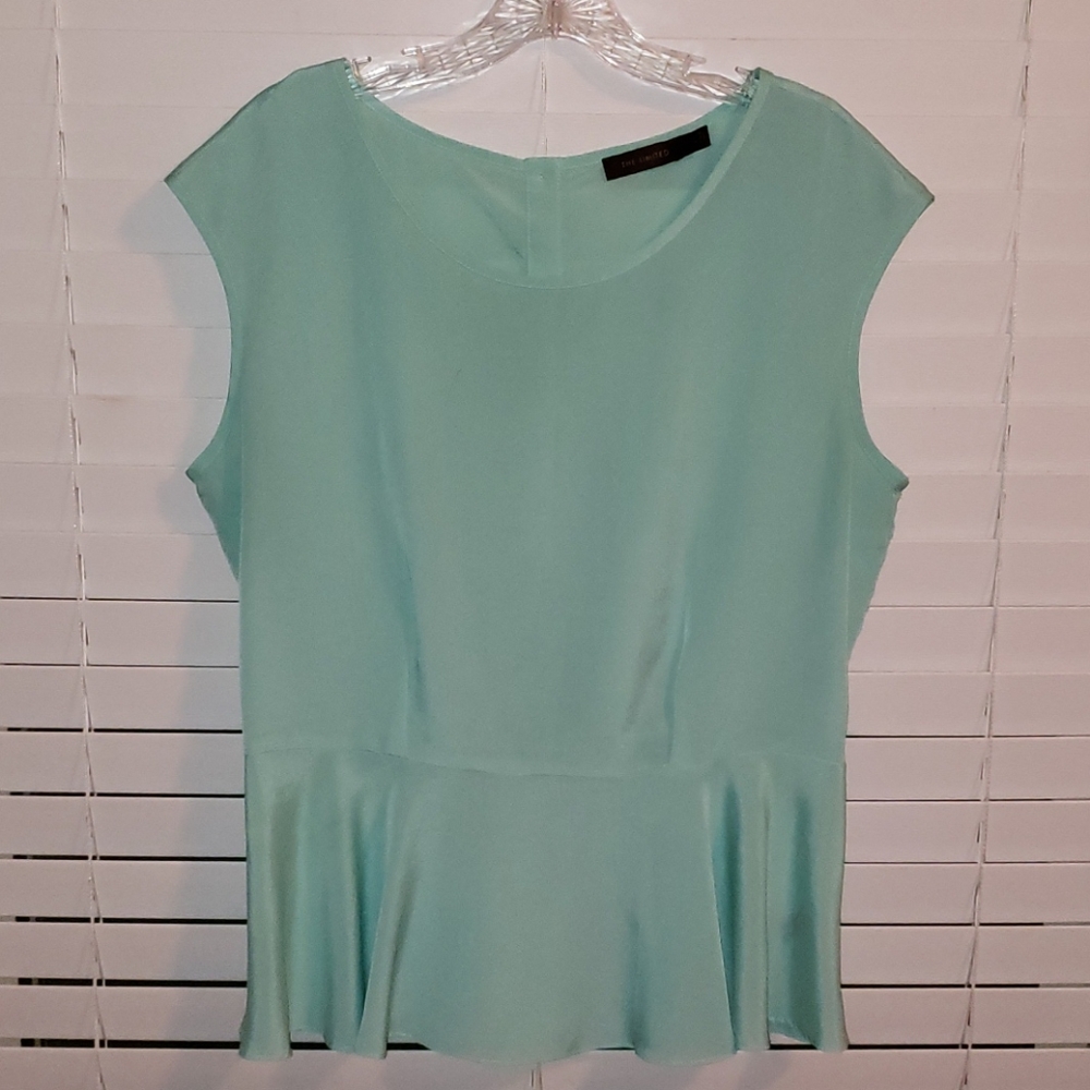 The Limited peplum blouse